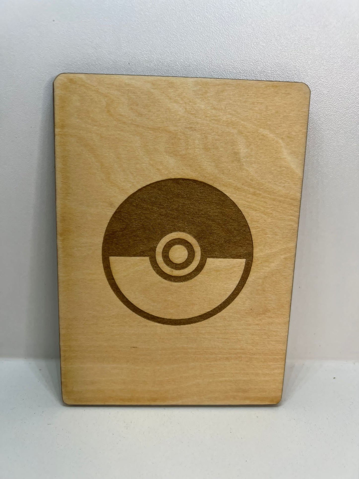 Carte en bois - Pokémon - Mentali & Noctali lageekeriedeju