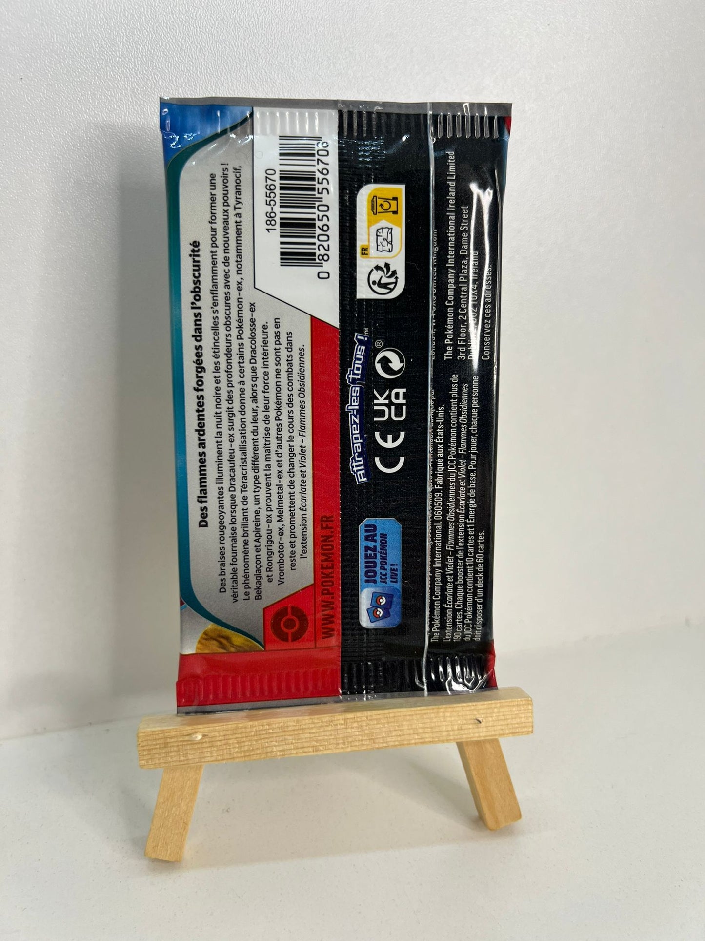 Booster Flammes Obsidiennes - Vrombotor