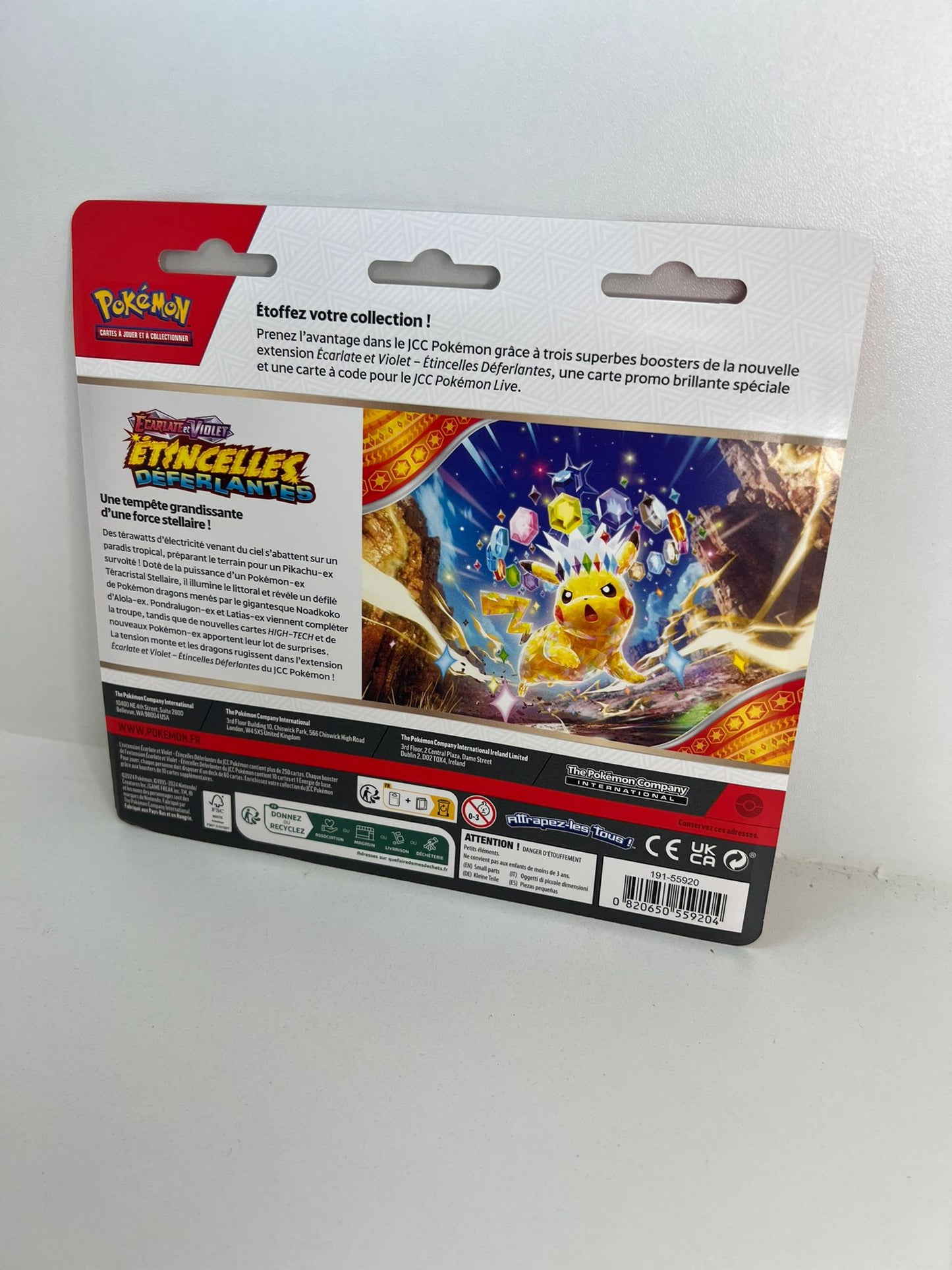 Tripack EV08 - Etincelles Déferlantes - Electhor lageekeriedeju