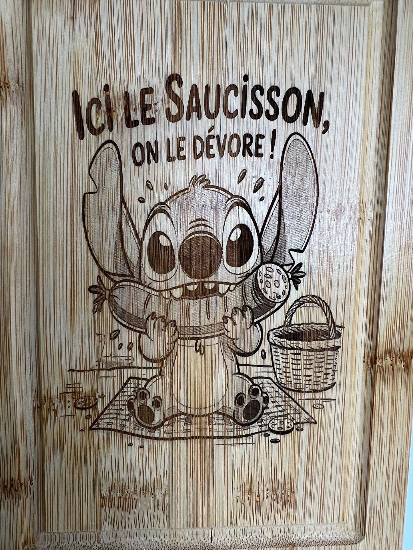 Planche à découper - Thème Stitch