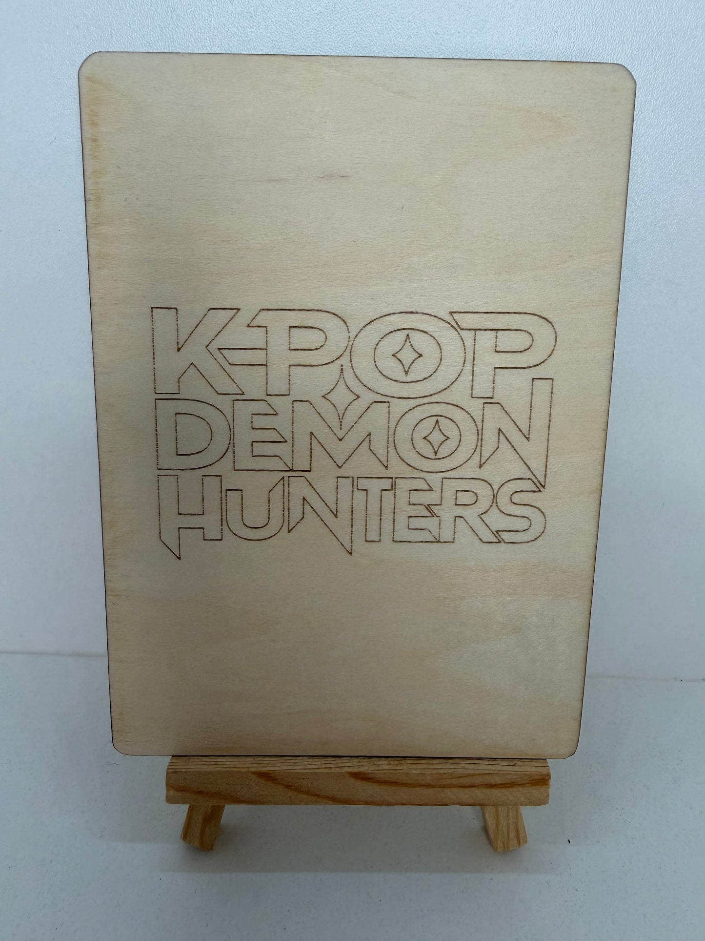 Carte en bois - K-POP - Romance Saja lageekeriedeju