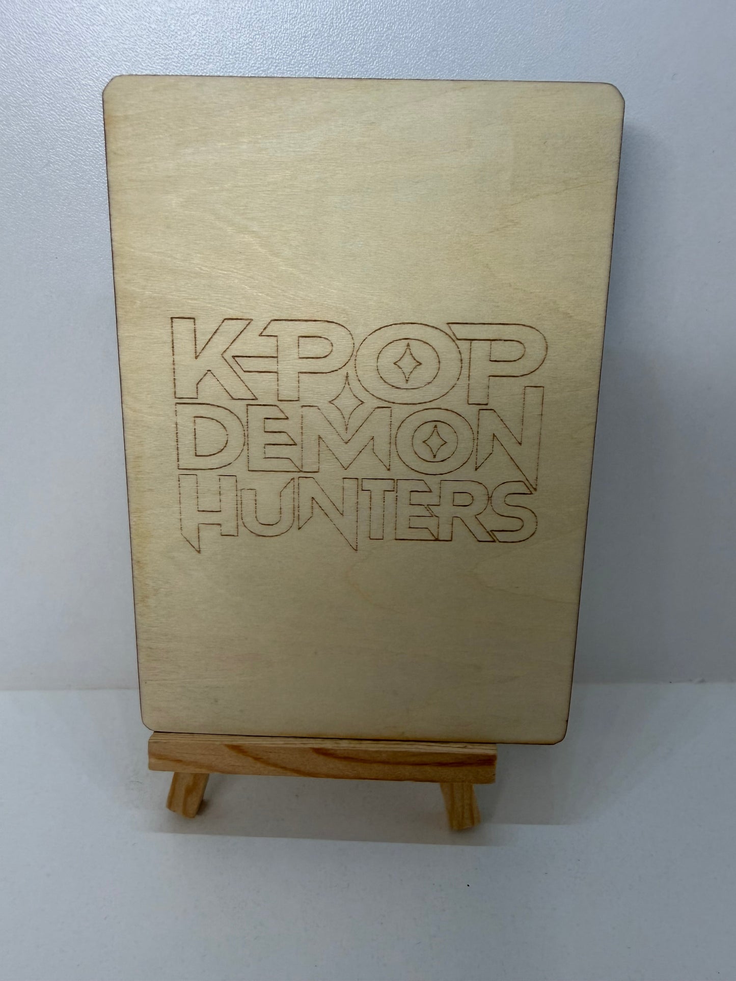 Carte en bois - K-POP - Jinu lageekeriedeju