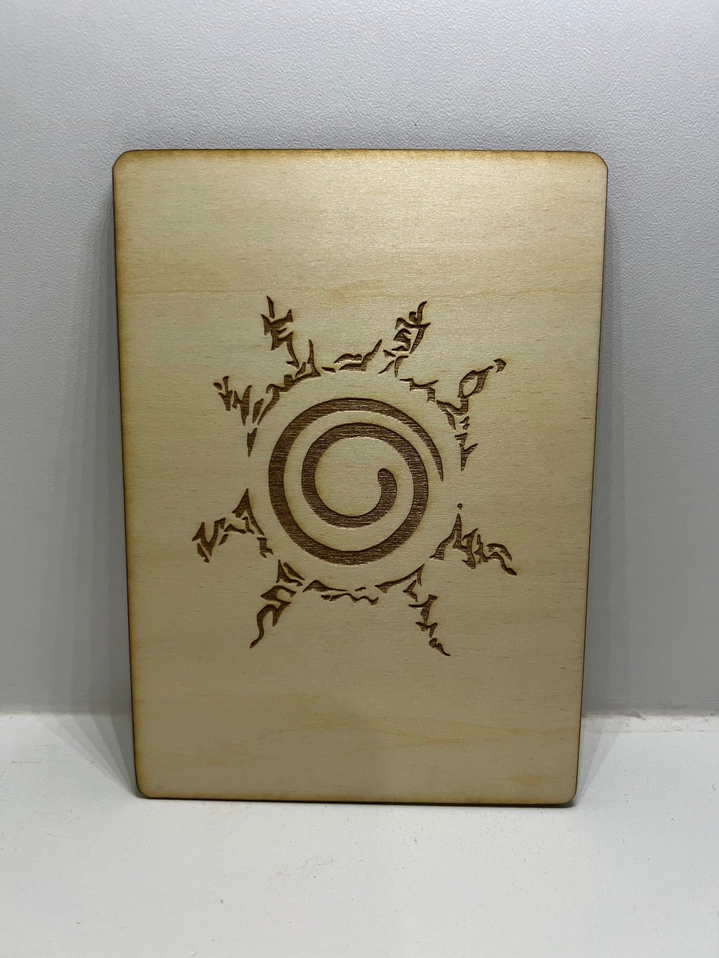 Carte en bois - Naruto - Kakashi lageekeriedeju