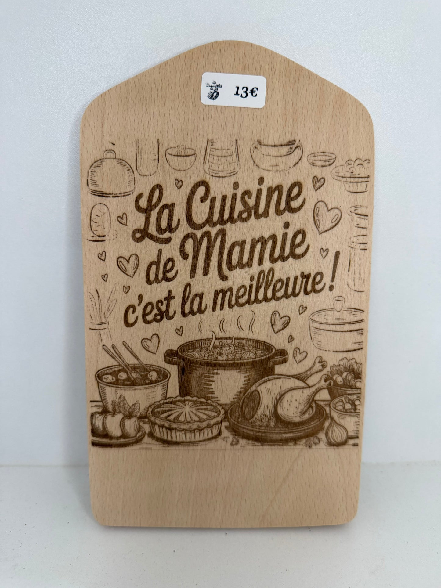 Planche à découper - Thème Mamie lageekeriedeju