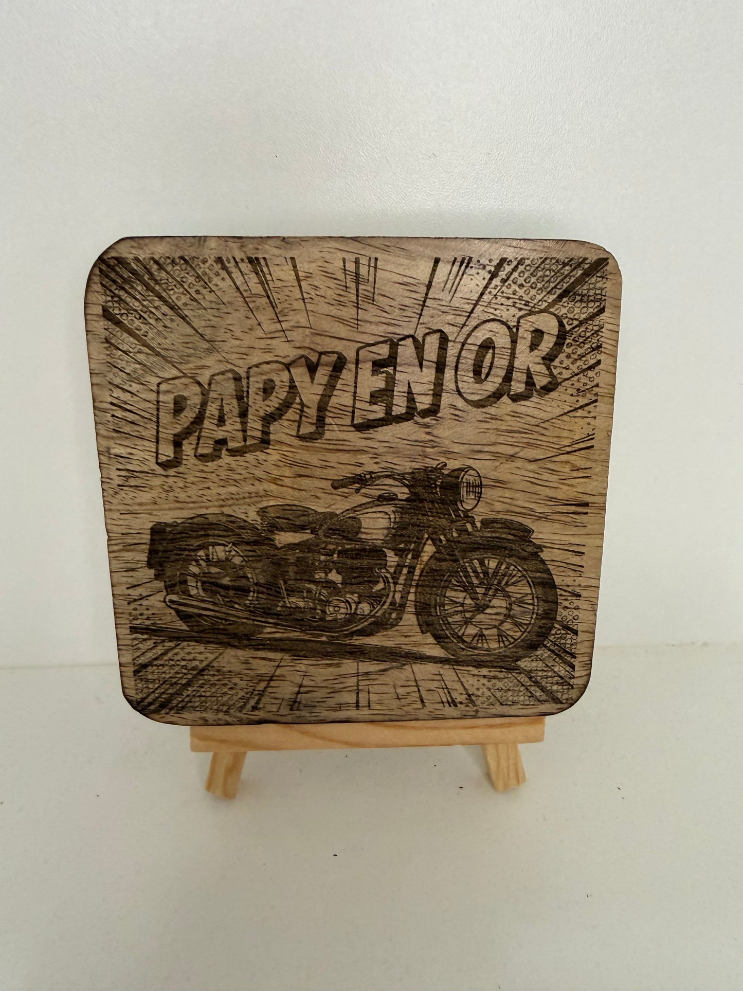 Dessous de verre - Thème Papy lageekeriedeju