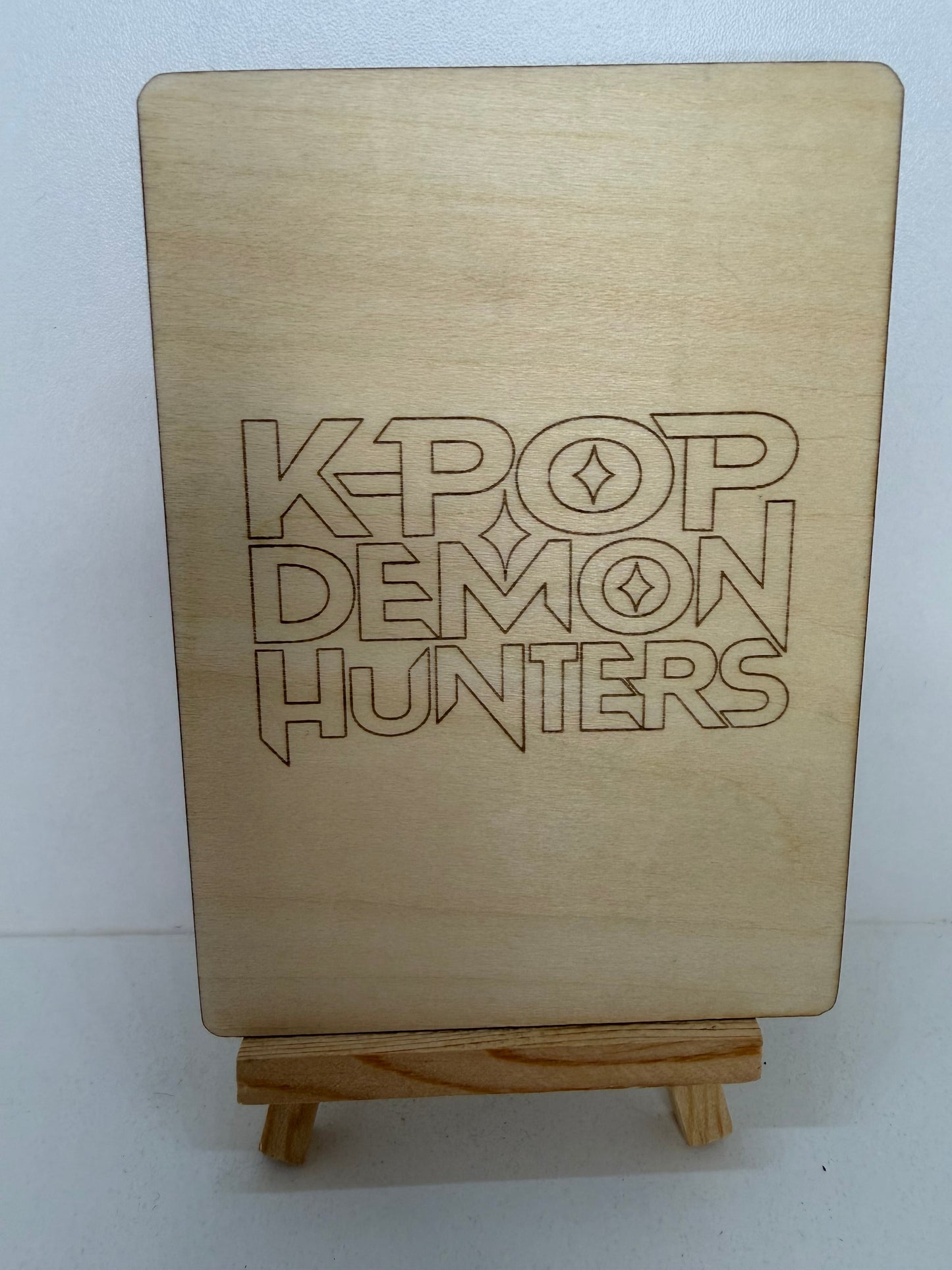 Carte en bois - K-POP - Jinu 2 lageekeriedeju