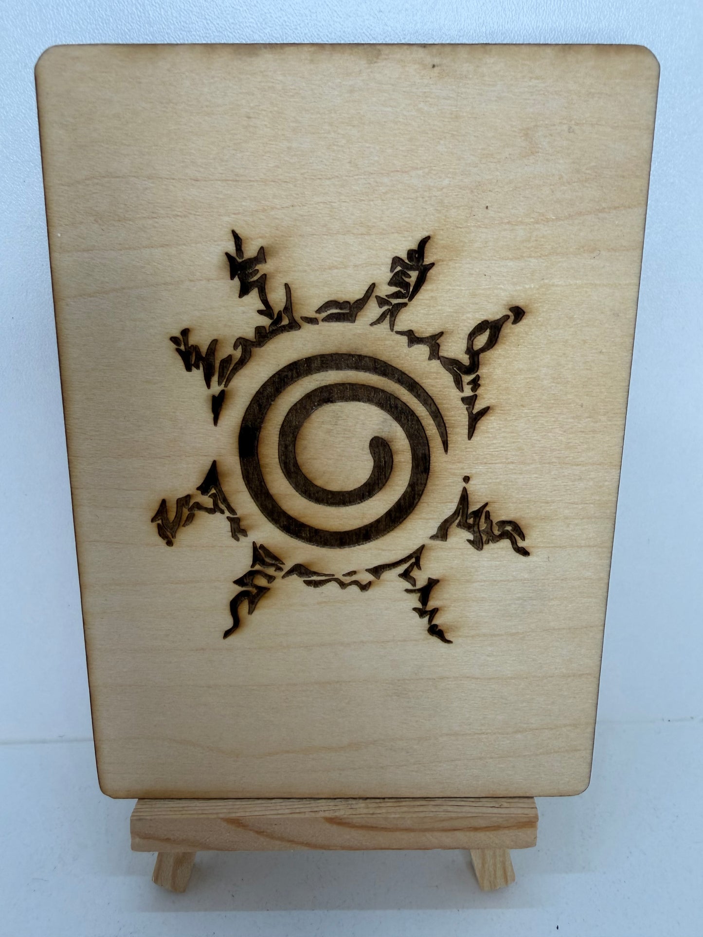 Carte en bois - Naruto - Madara