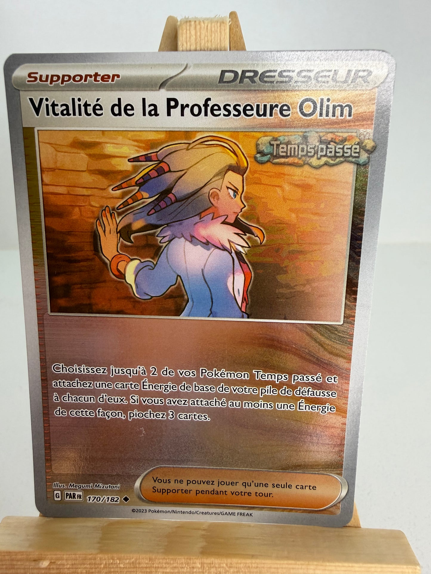 Vitalité de la Professeure Olim Holo