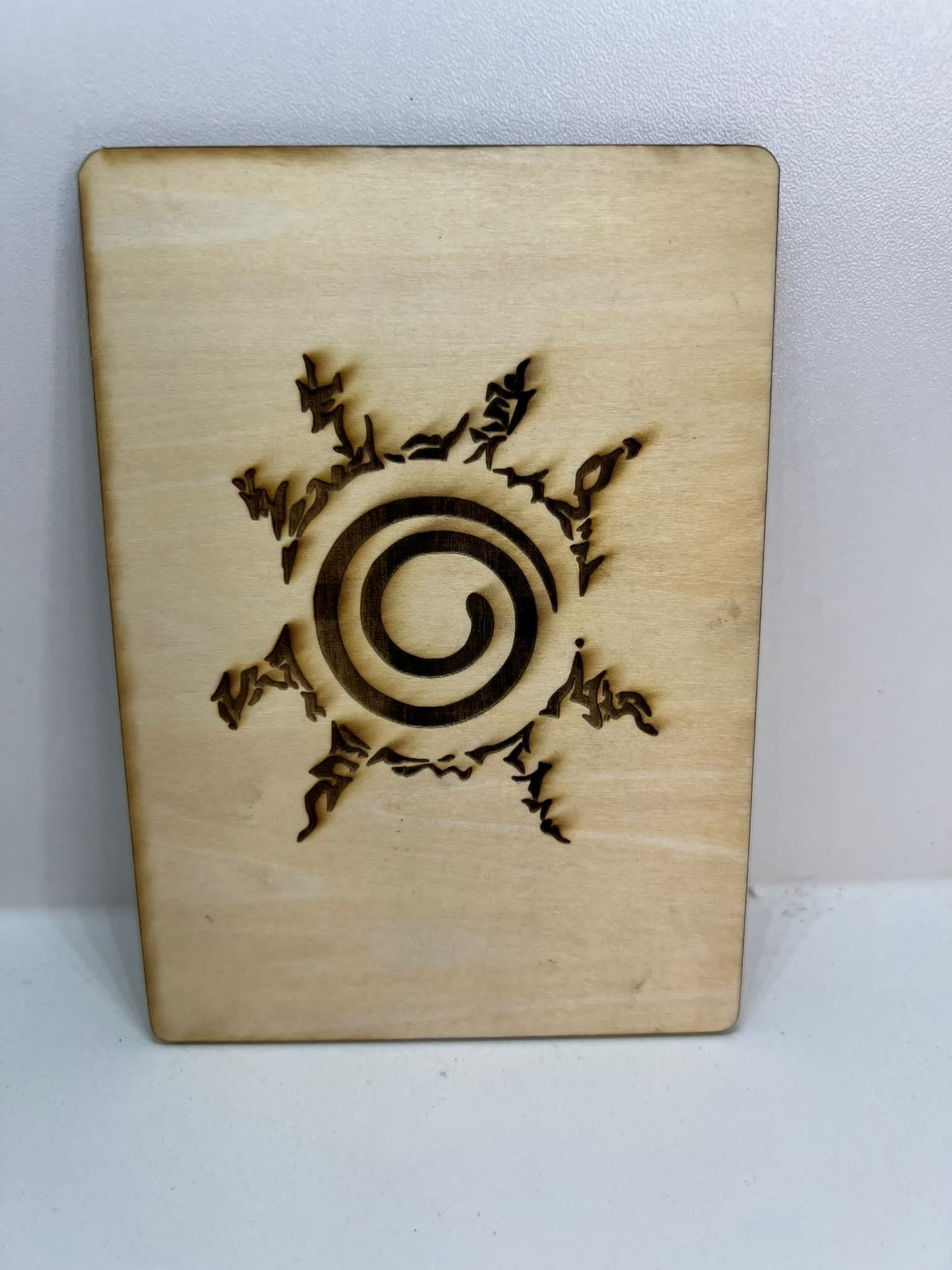 Carte en bois - Naruto - Gaara