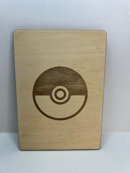Carte en bois - Pokémon - Insécateur