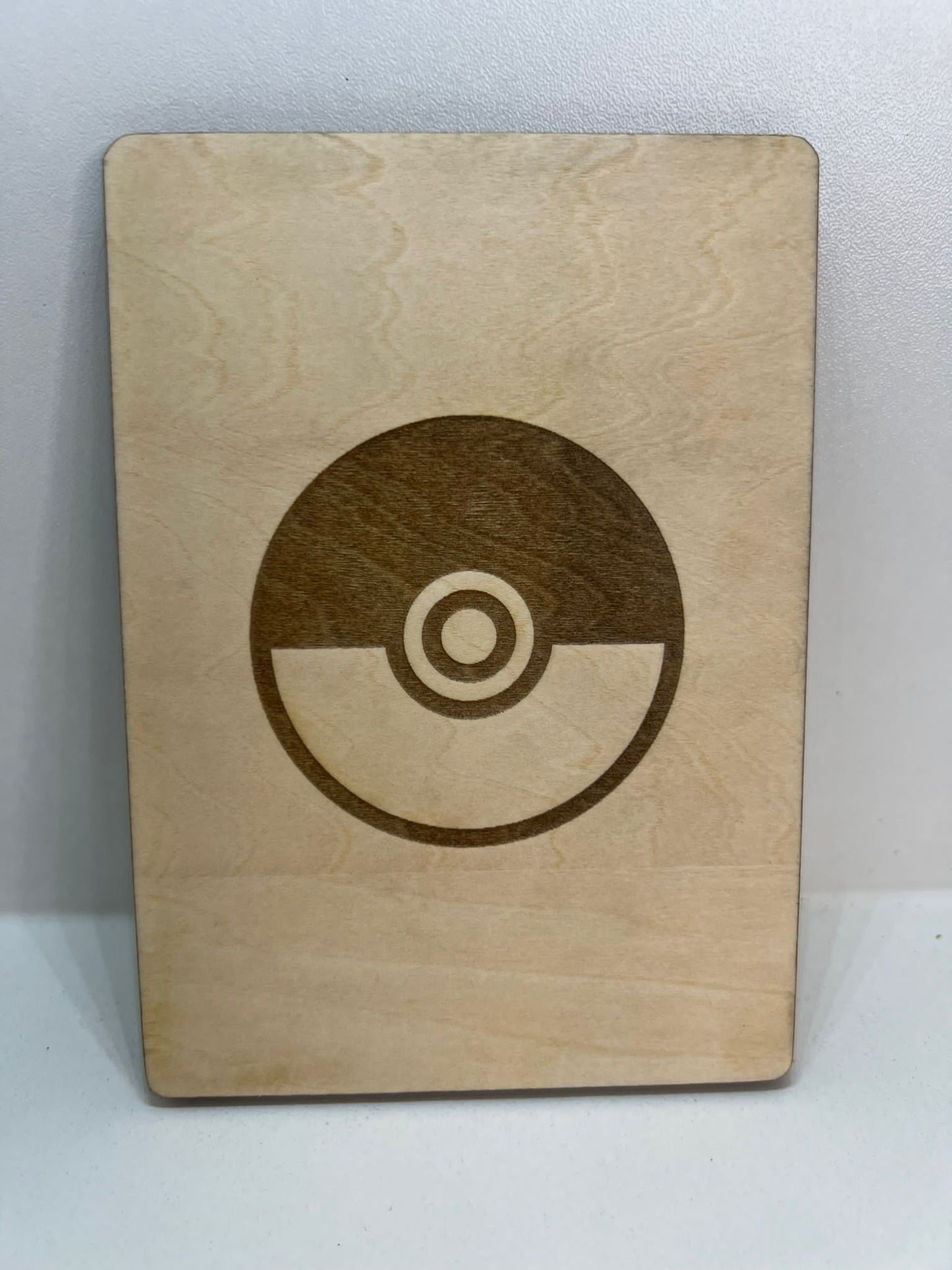 Carte en bois - Pokémon - Aquali