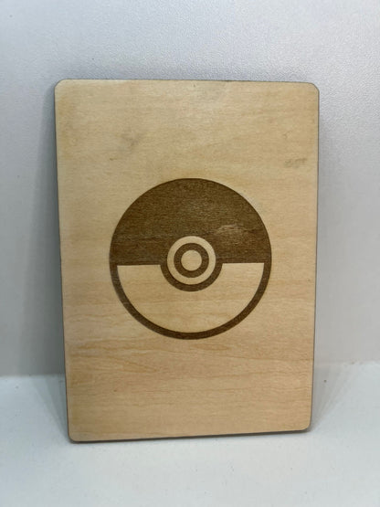 Carte en bois - Pokémon - Alakazam