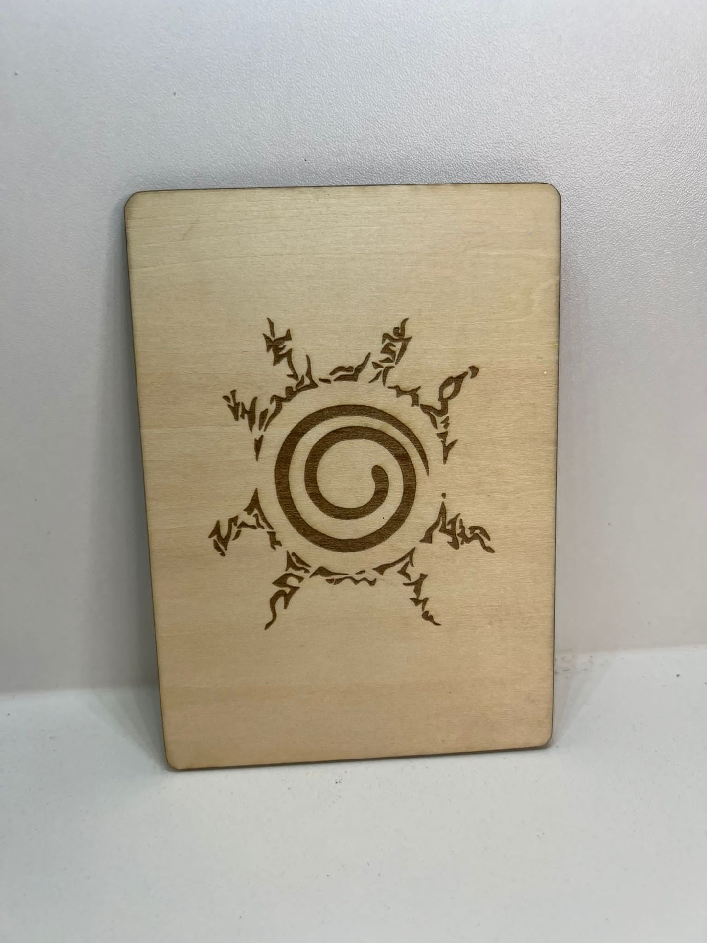 Carte en bois - Naruto - Itachi