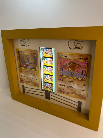 Cadre pellicule de film - Pokémon - Kicklee et Tygnon