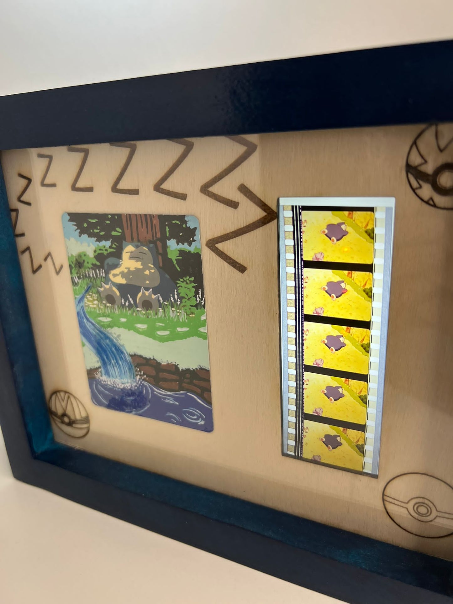 Cadre pellicule de film - Pokémon - Ronflex