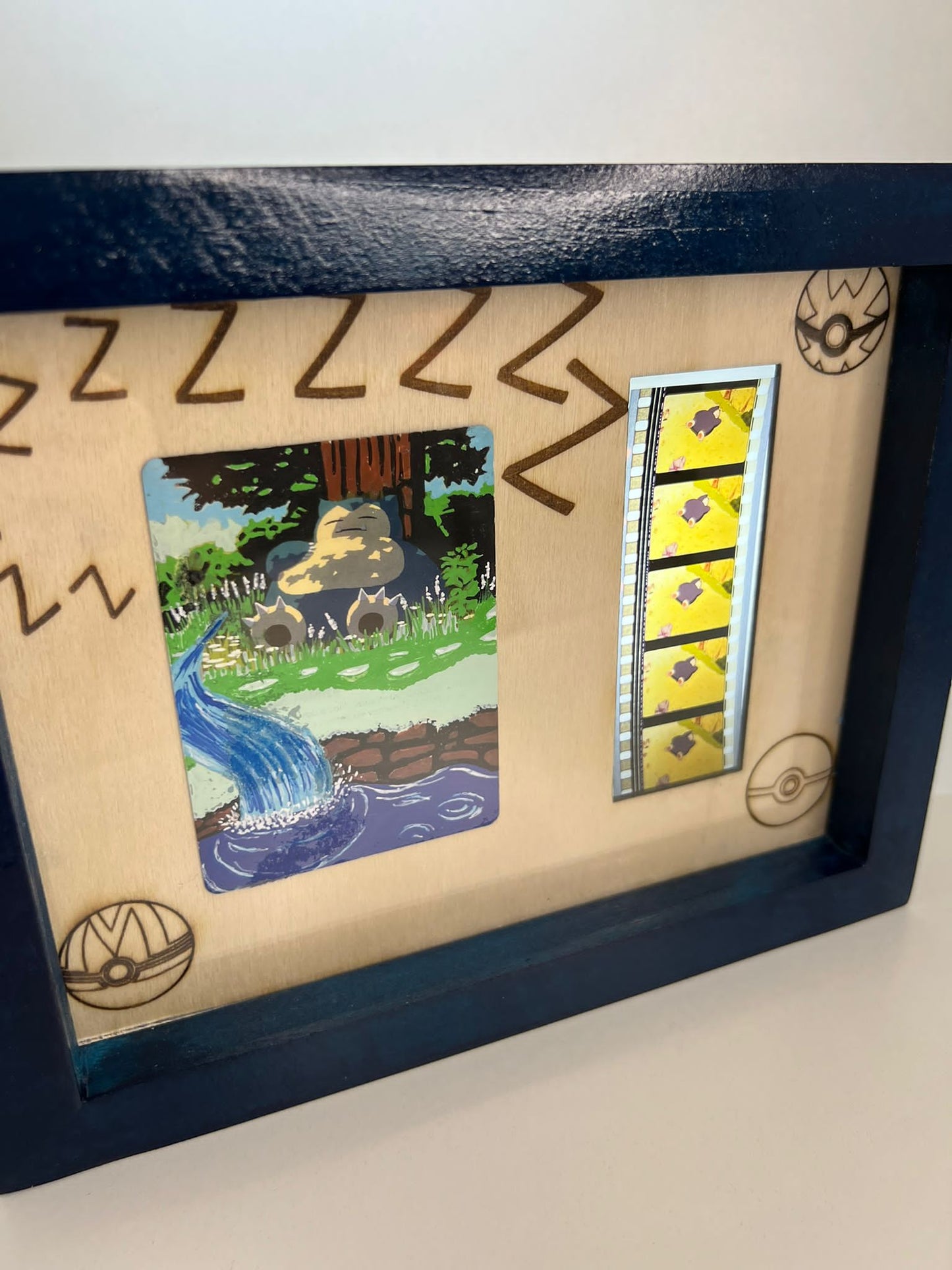 Cadre pellicule de film - Pokémon - Ronflex