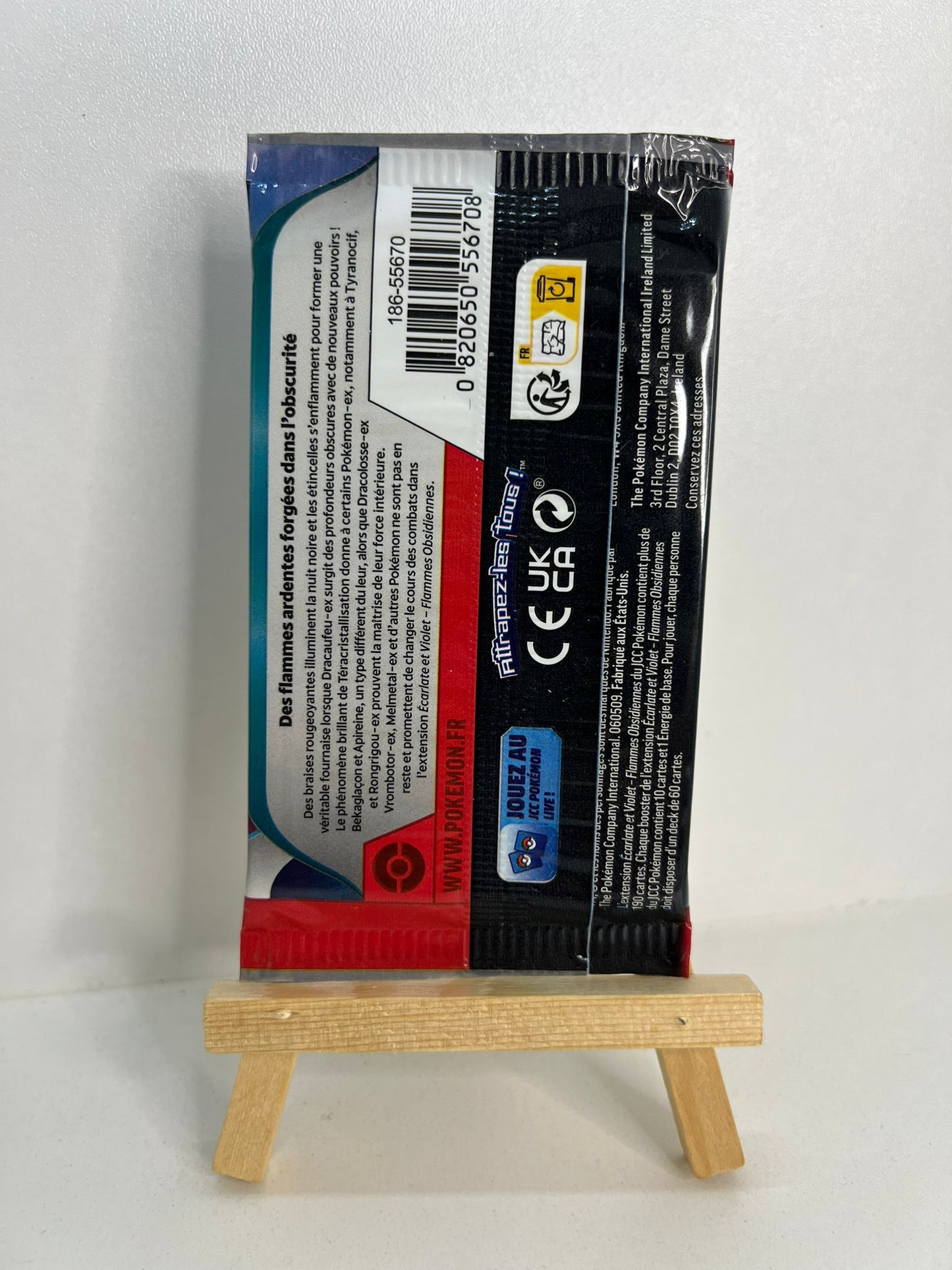 Booster Flammes Obsidiennes - Dracolosse