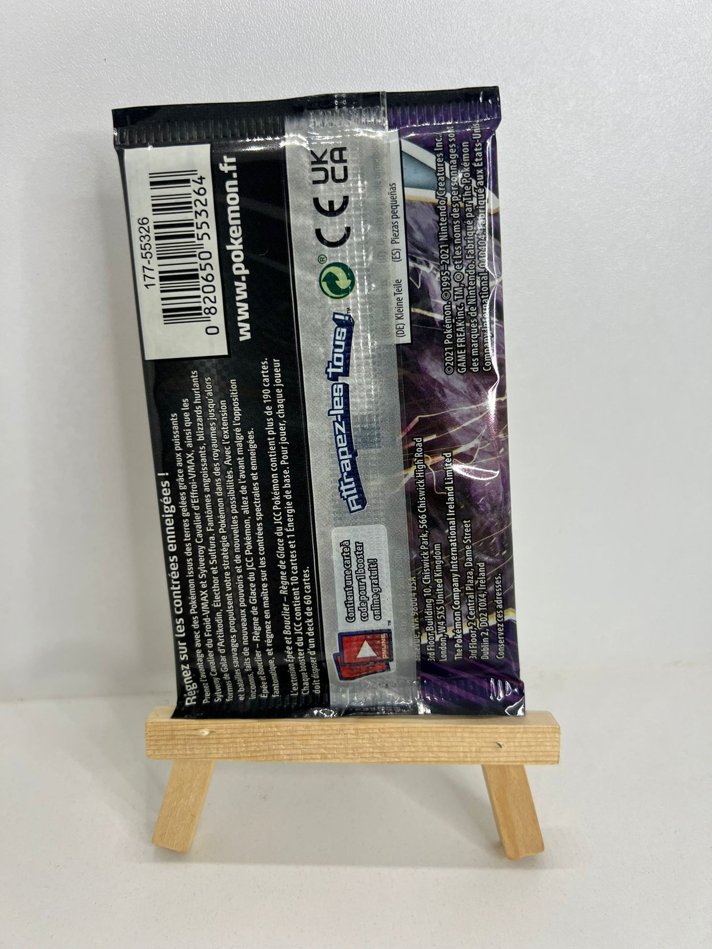 Booster Règne de Glace - illustration Electhor de Galar