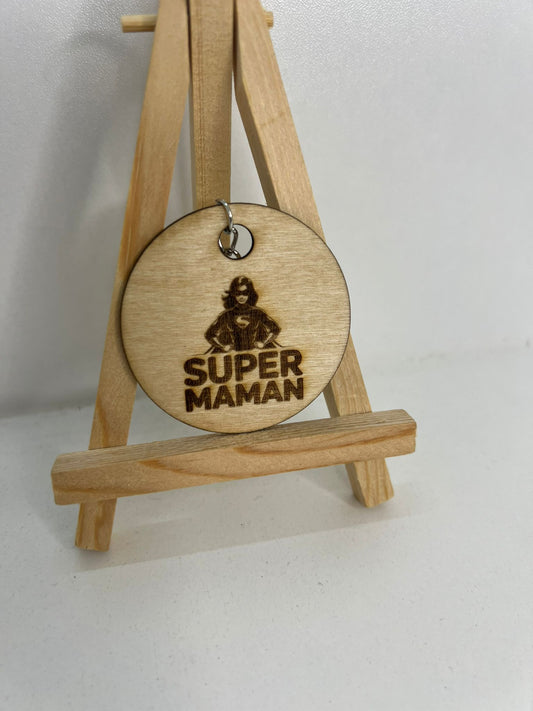 Porte-clés - Super Maman