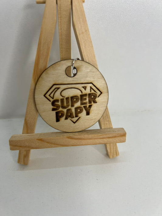 Porte-clés - Super Papy