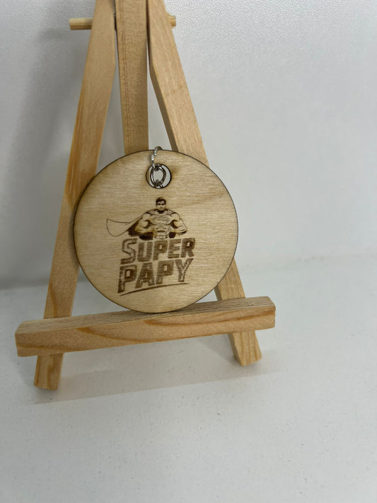 Porte-clés - Super Papy