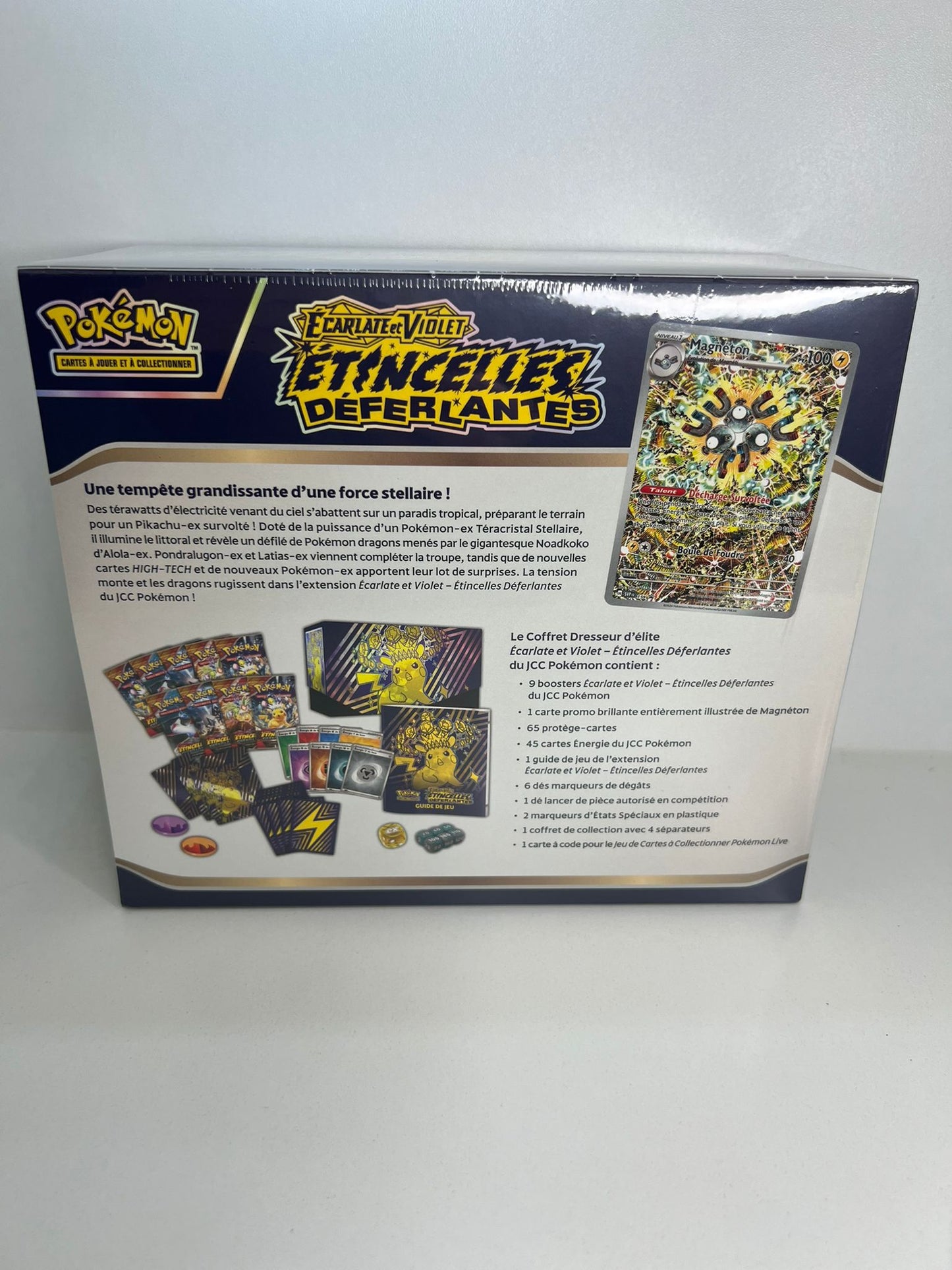 ETB Coffret Dresseur d'élite - EV08 - Etincelles Déferlantes