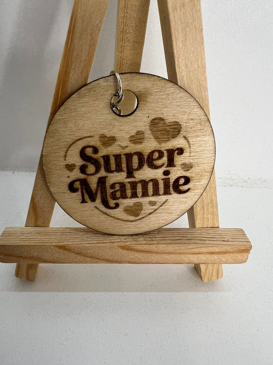 Porte-clés - Super Mamie