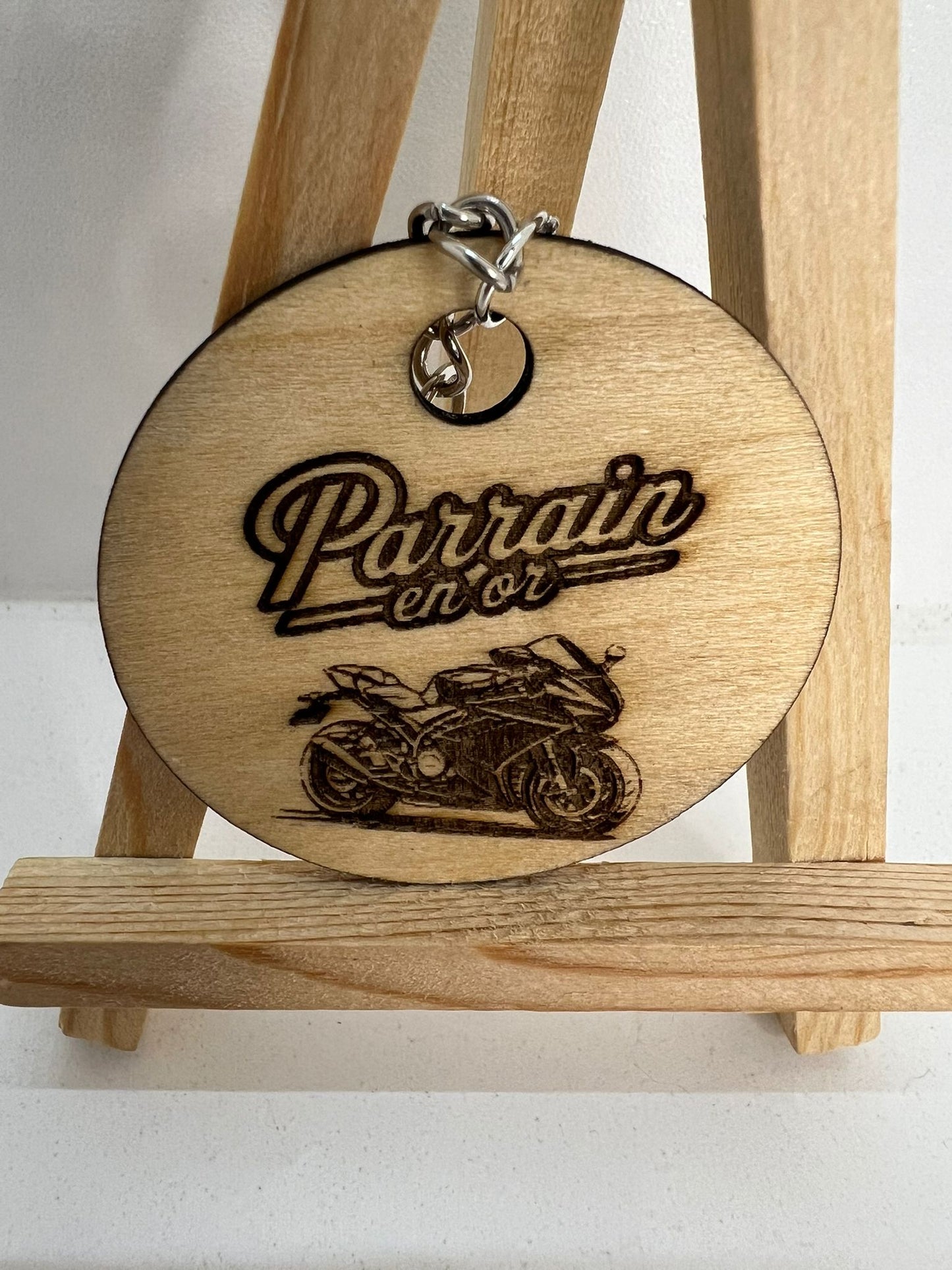 Porte-clés - Parrain en Or