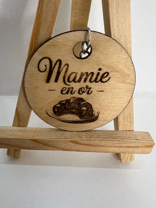 Porte-clés - Mamie en Or