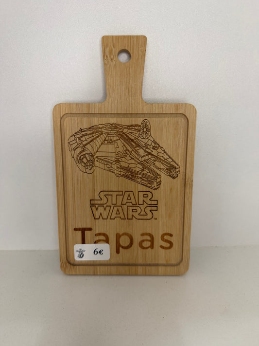 Planche à tapas - Thème star wars lageekeriedeju