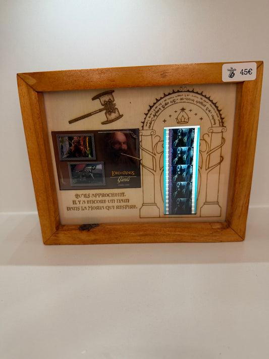 Cadre pellicule de film - Seigneur des Anneaux - Gimli