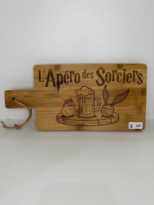 Planche à découper - Thème Sorcier lageekeriedeju