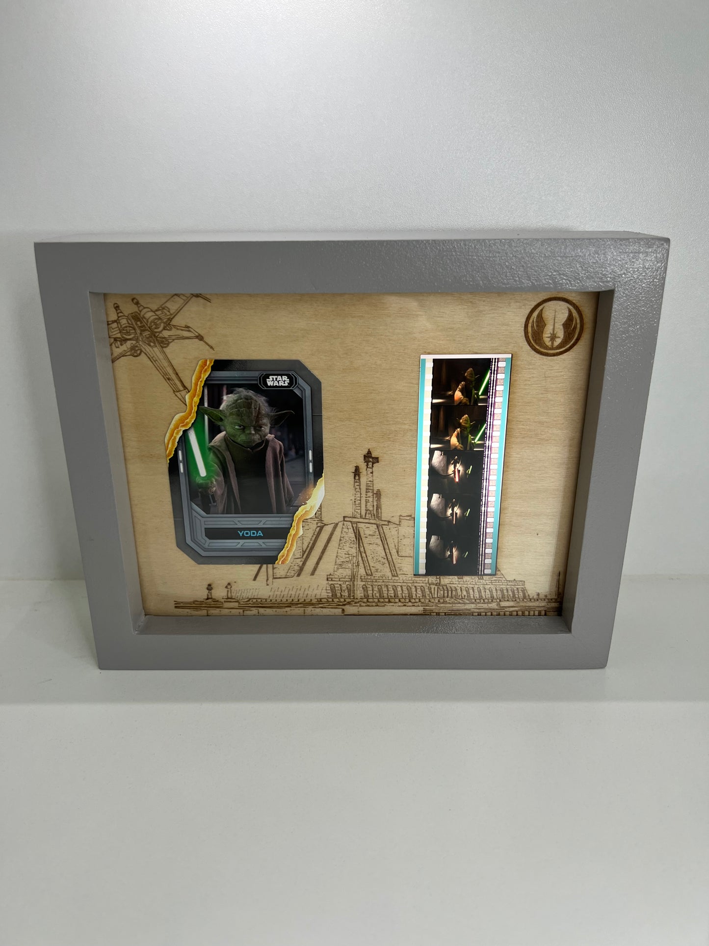 Cadre pellicule de film - Star Wars - Yoda