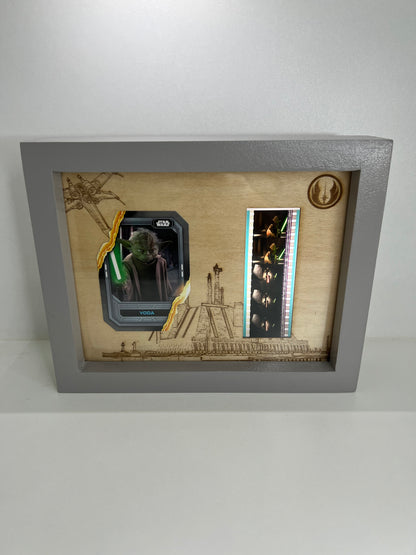 Cadre pellicule de film - Star Wars - Yoda