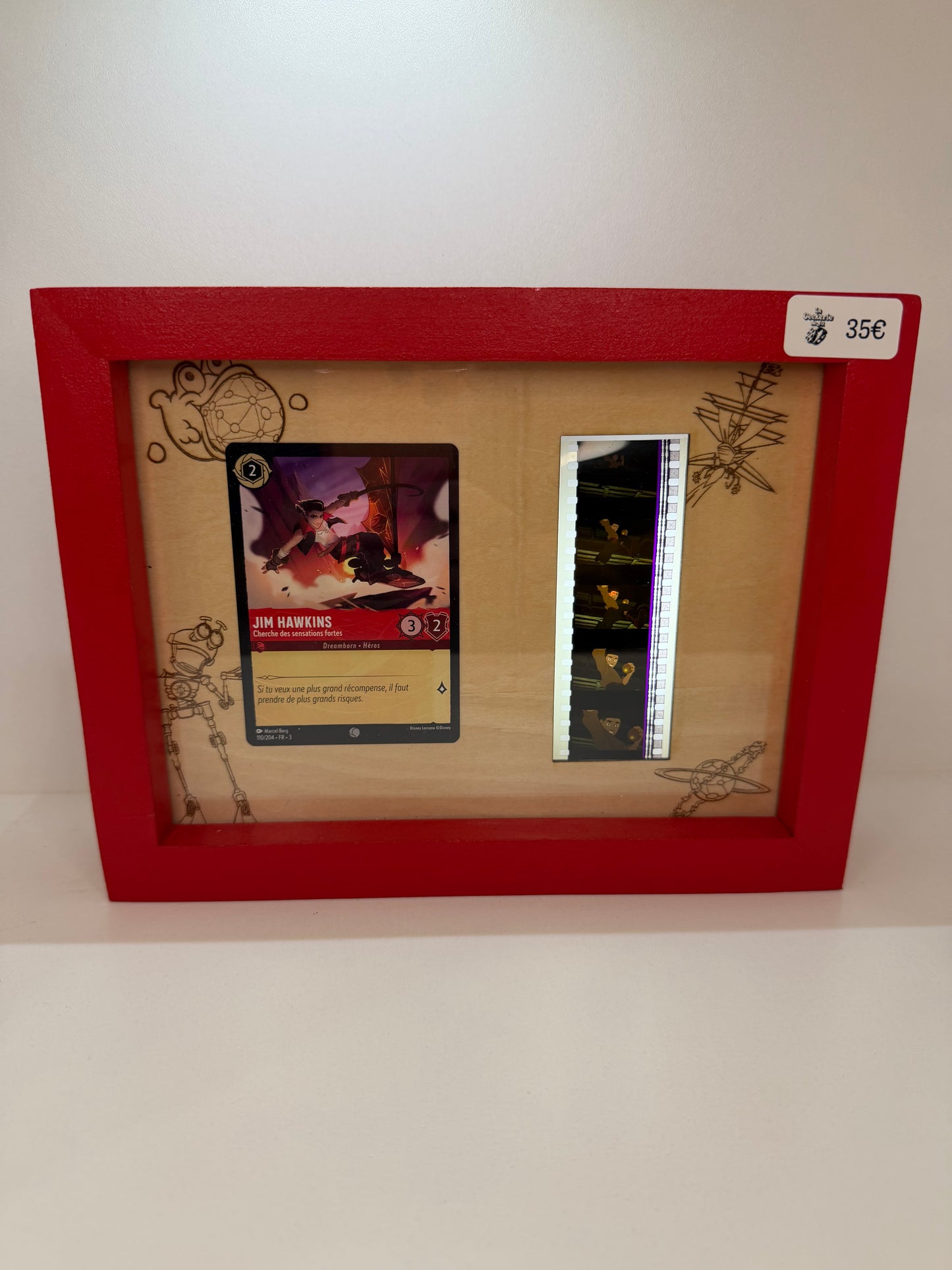 Cadre pellicule de film - Disney - La planète au trésor