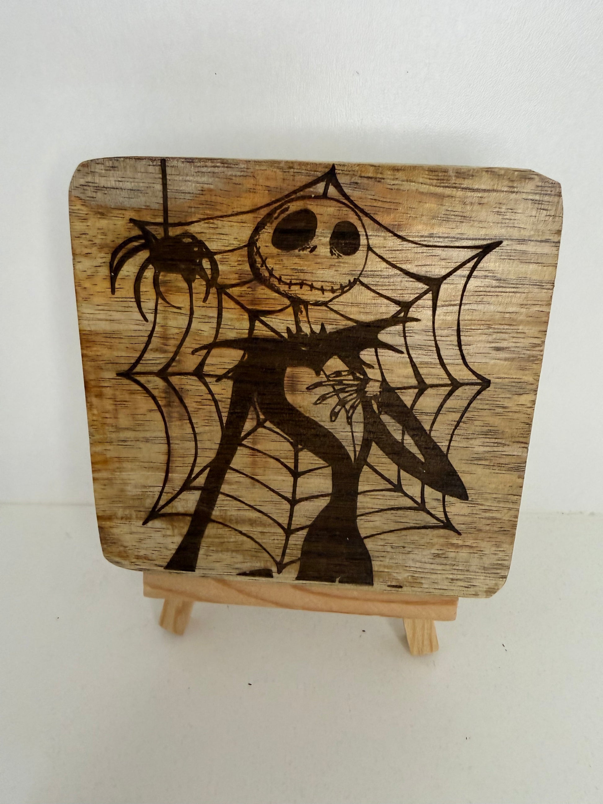 Dessous de verre - Thème Jack Skellington lageekeriedeju