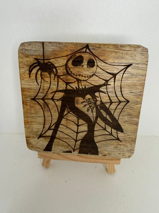 Dessous de verre - Thème Jack Skellington lageekeriedeju
