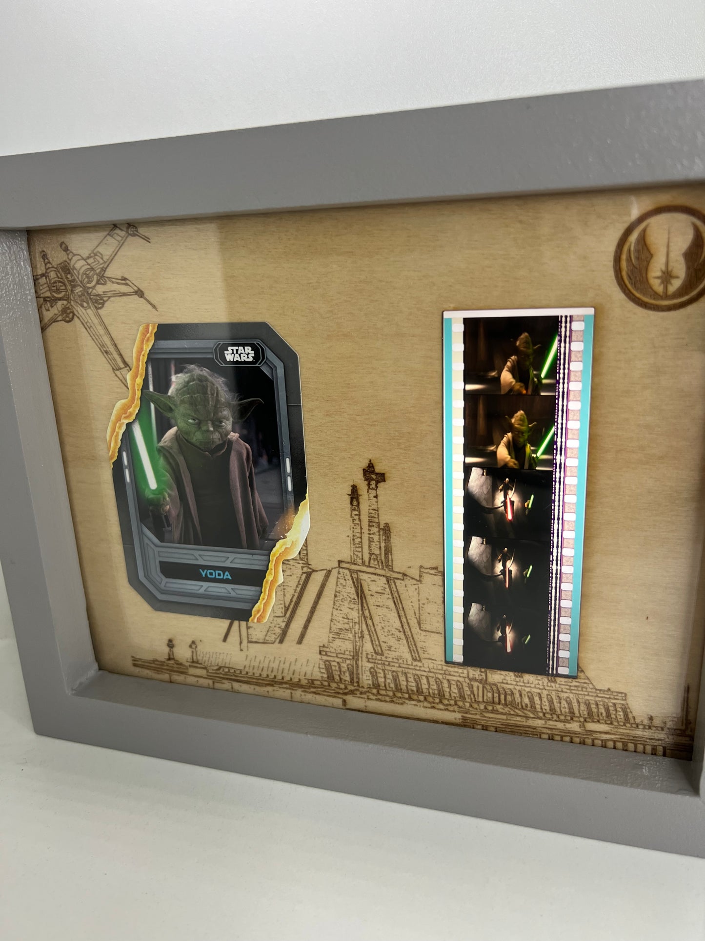 Cadre pellicule de film - Star Wars - Yoda
