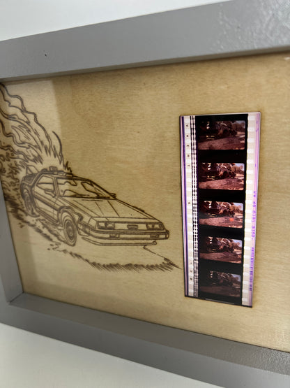 Cadre pellicule de film - Retour vers le futur