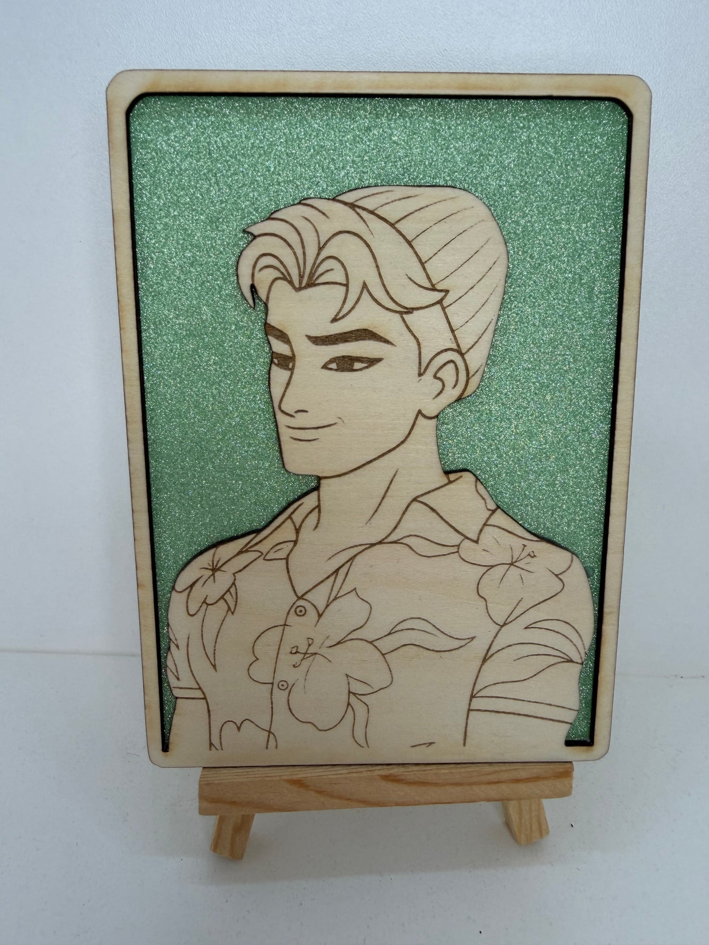 Carte en bois - K-POP - Abby Saja