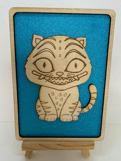 Carte en bois - K-POP - Derpy