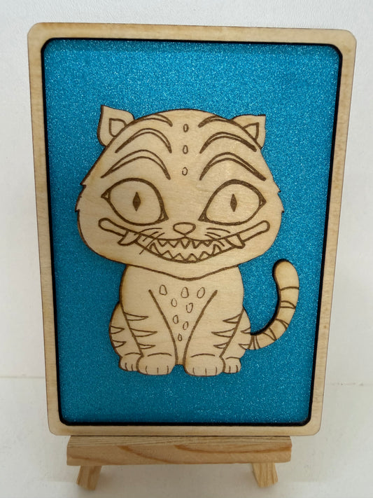 Carte en bois - K-POP - Derpy