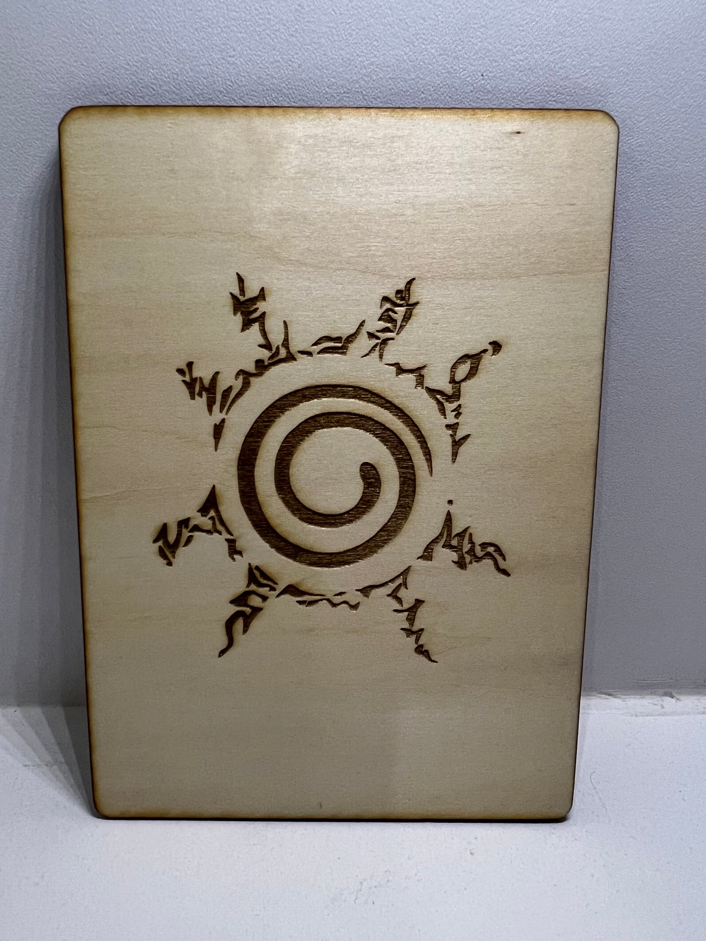 Carte en bois - Naruto - Minato