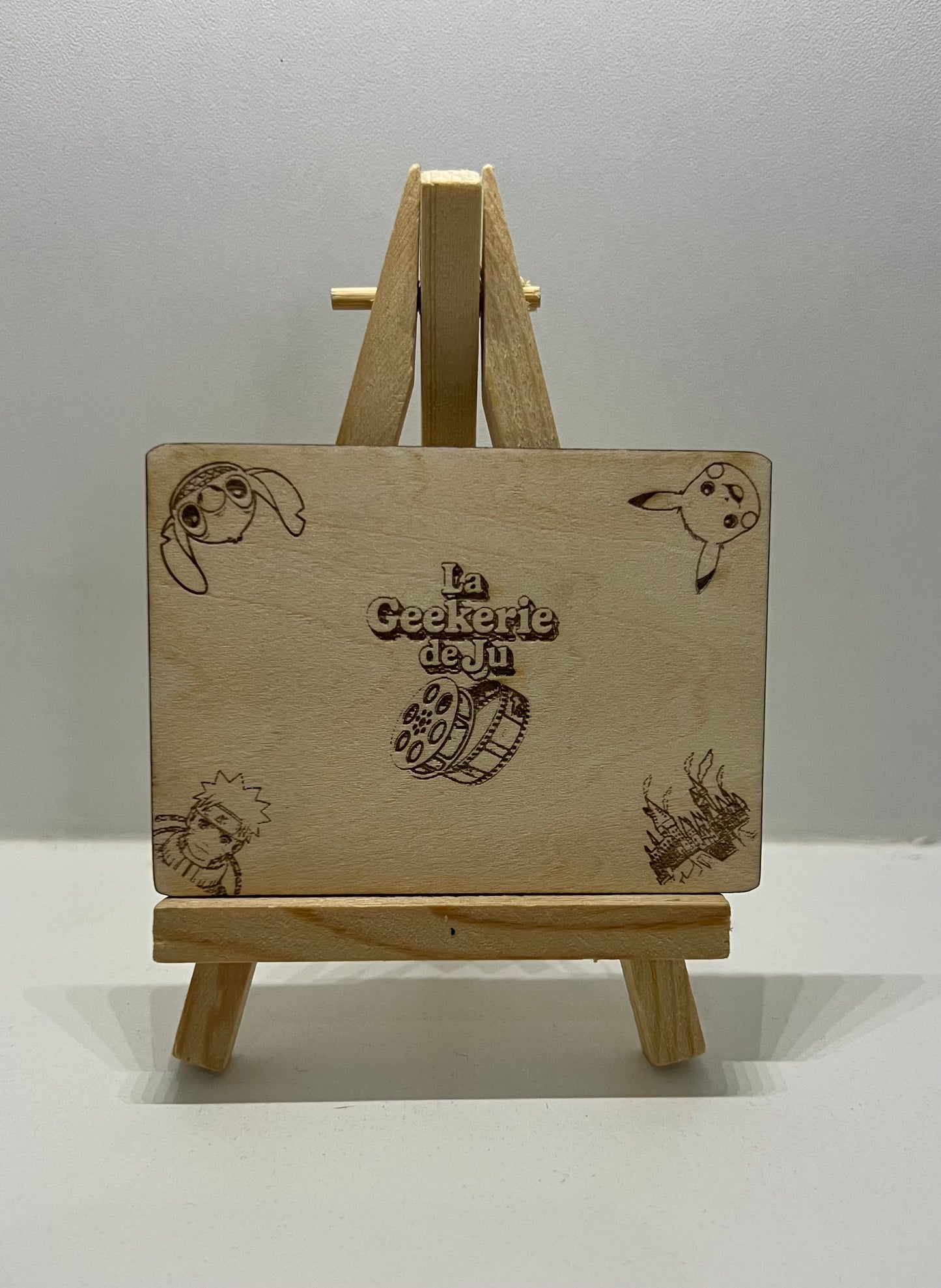 Cartes de Visite - bois