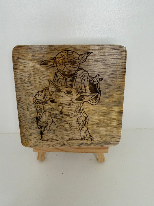 Dessous de verre - Thème Star wars lageekeriedeju
