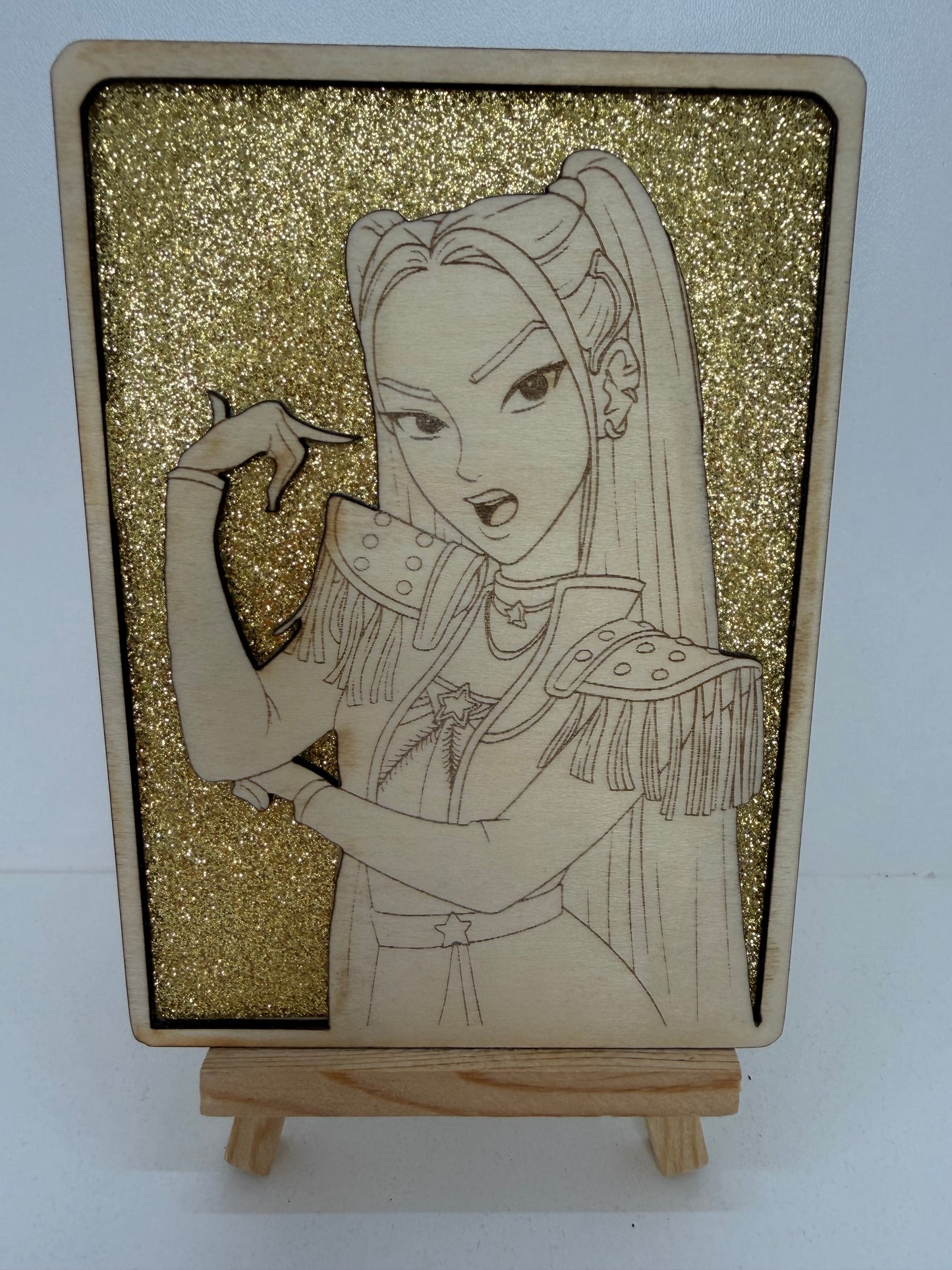 Carte en bois - K-POP - Mira