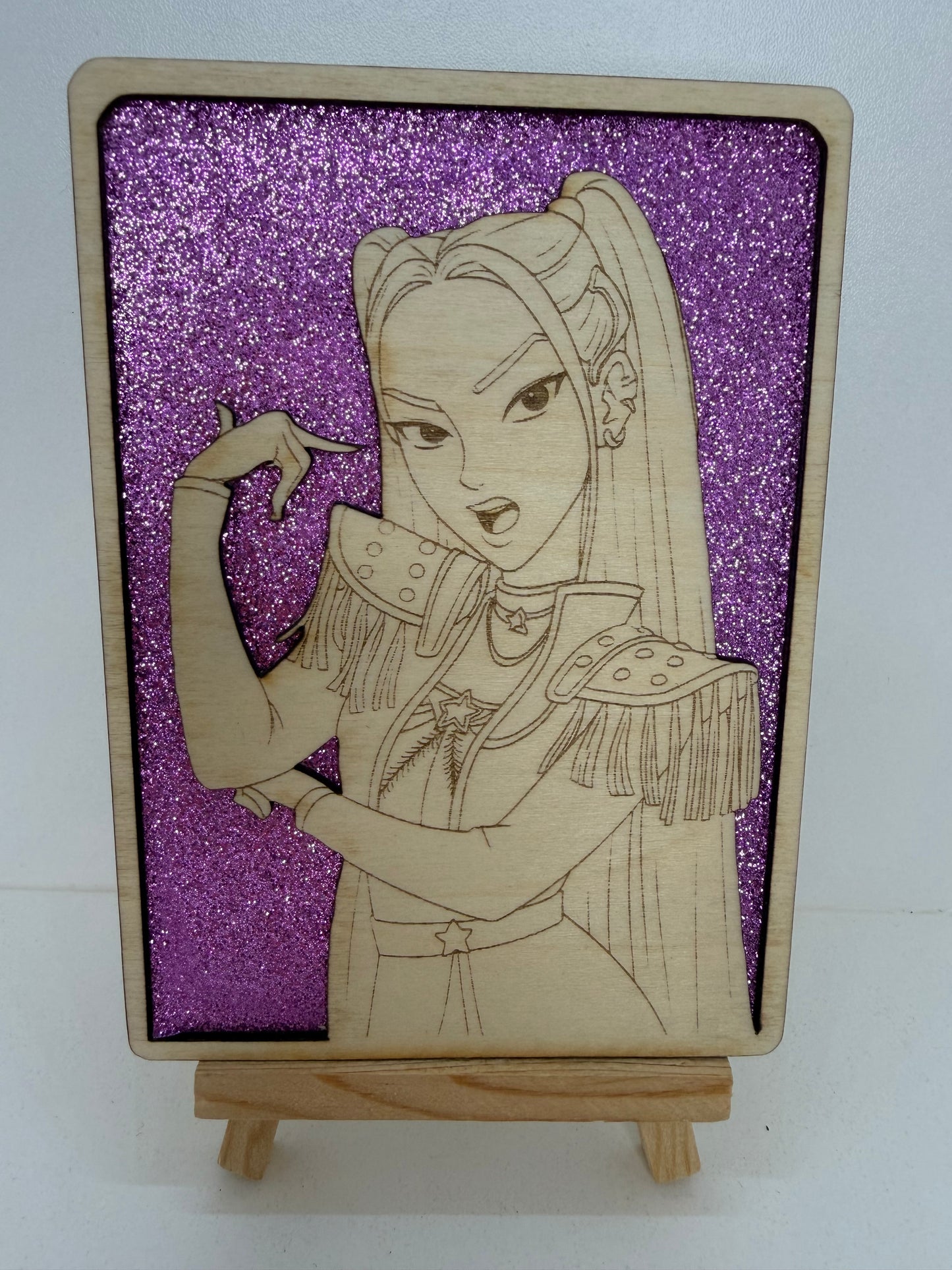 Carte en bois - K-POP - Mira 2