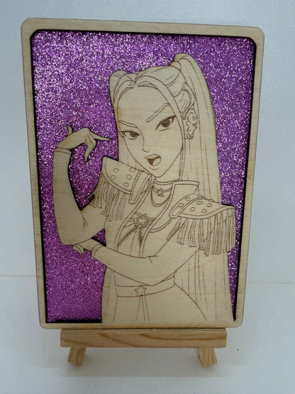 Carte en bois - K-POP - Mira 2